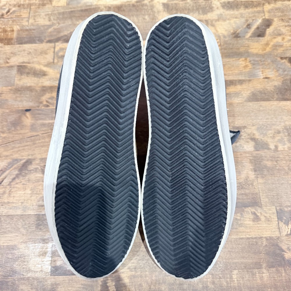 Golden Goose Hi Star Black Suede (No Box) - Size 40