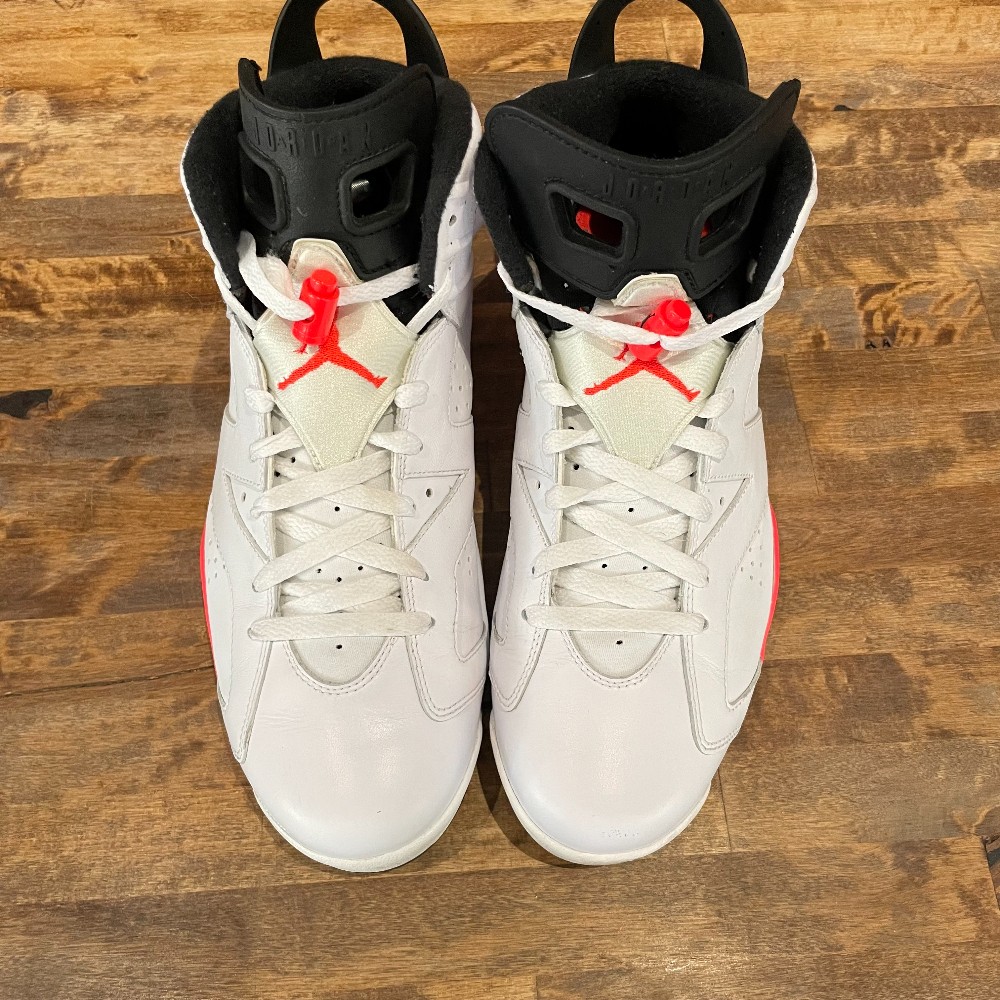 Jordan 6 Retro White Infrared (NO BOX) - Size 11.5