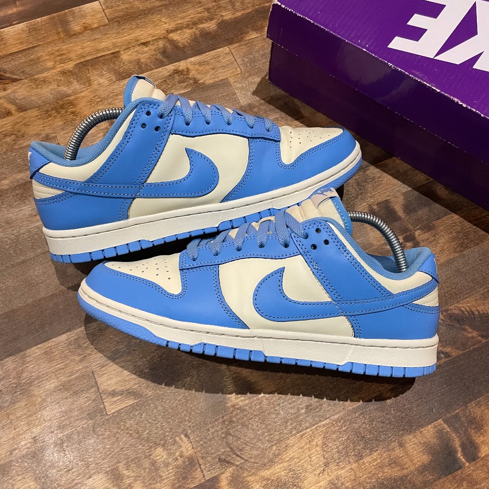 Nike Dunk Low University Blue - Size 8.5 (Replacement Box)