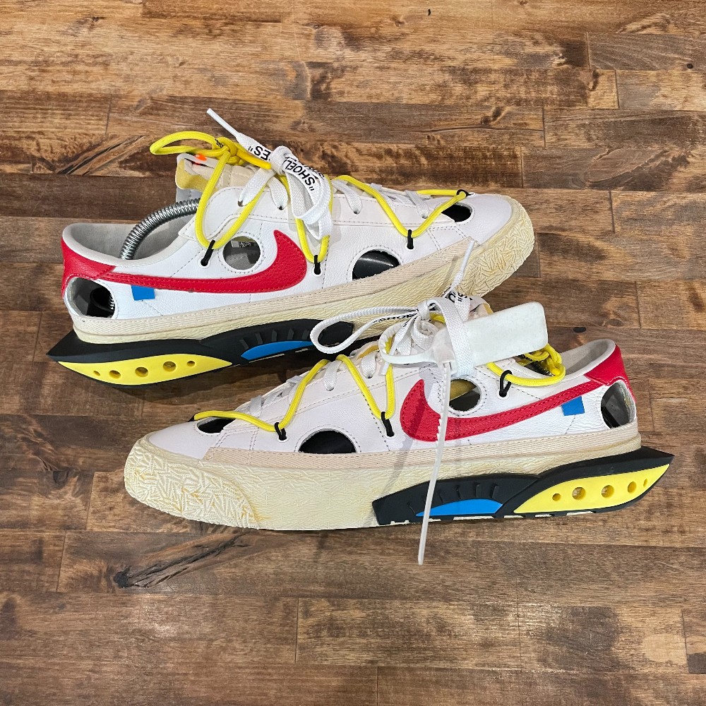 Off-White Blazer Low White (No Box) - Size 10.5