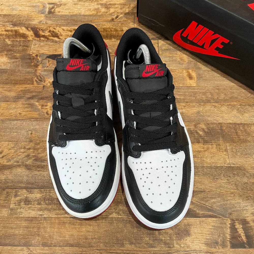 Jordan 1 Low OG Black Toe - Size 9