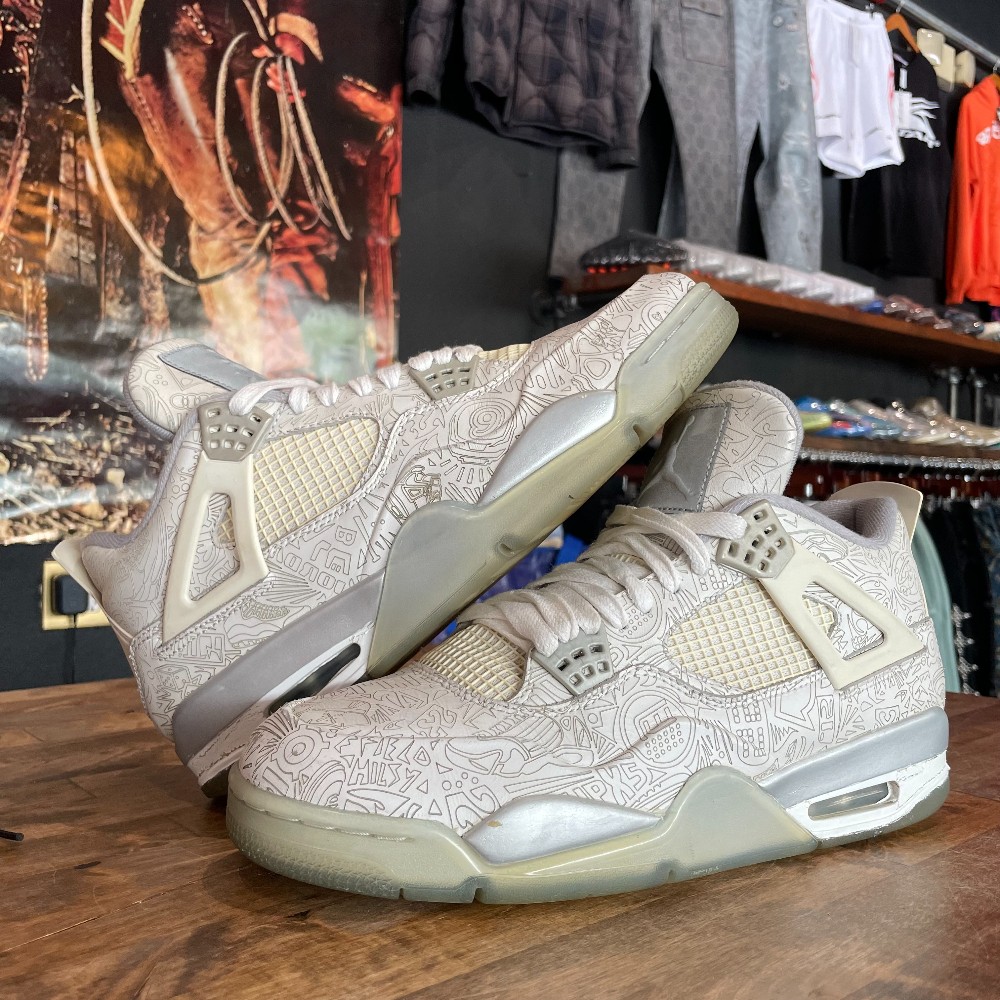 Jordan 4 Retro Laser 40th Anniversary (NO BOX) - Size 10.5