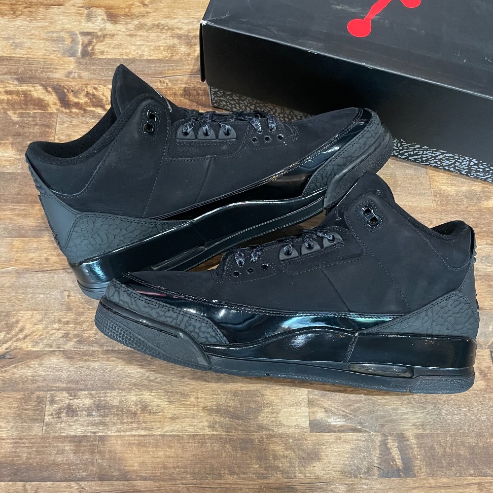 Jordan 3 Retro Black Cat - Size 12