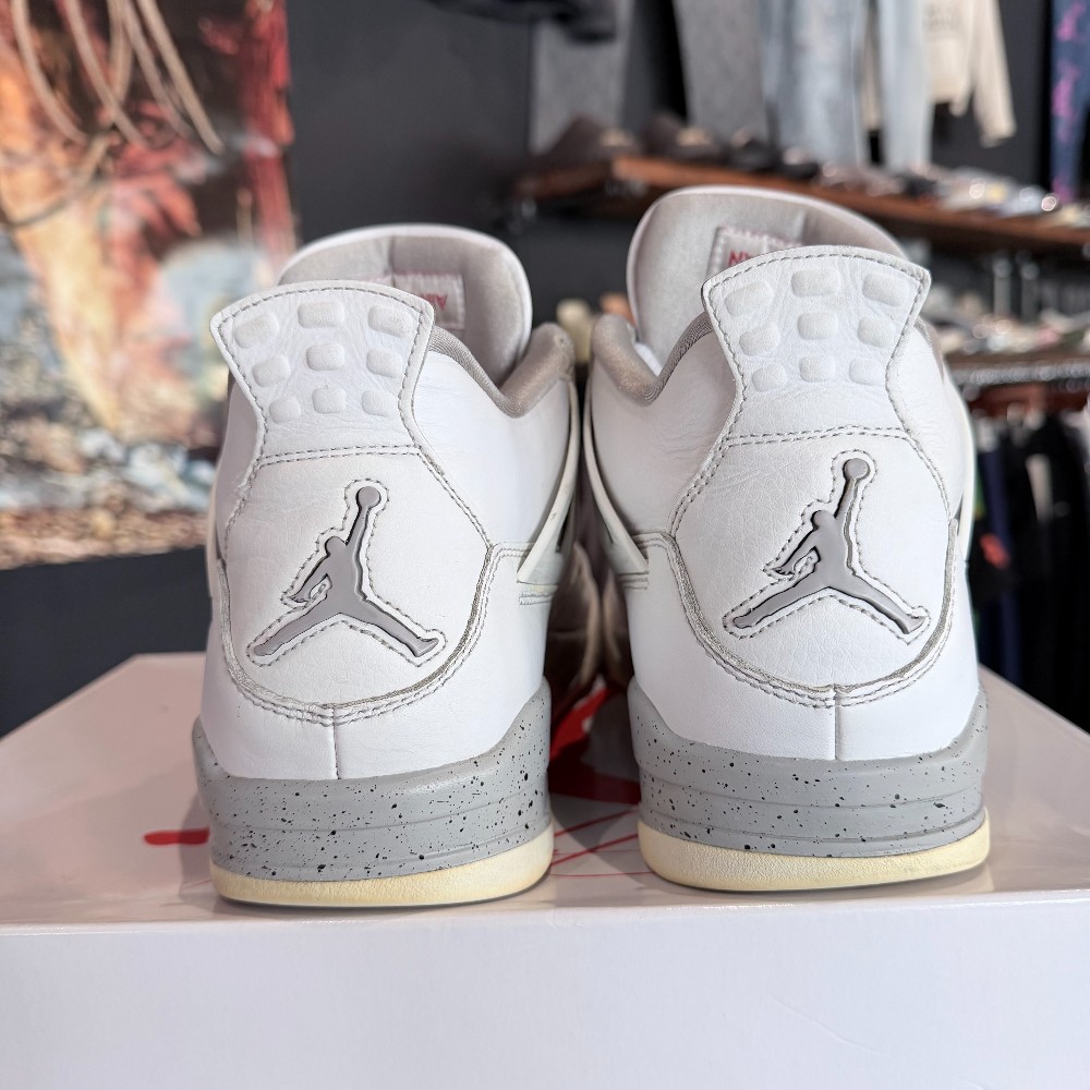 Jordan 4 Retro White Oreo - Size 10.5