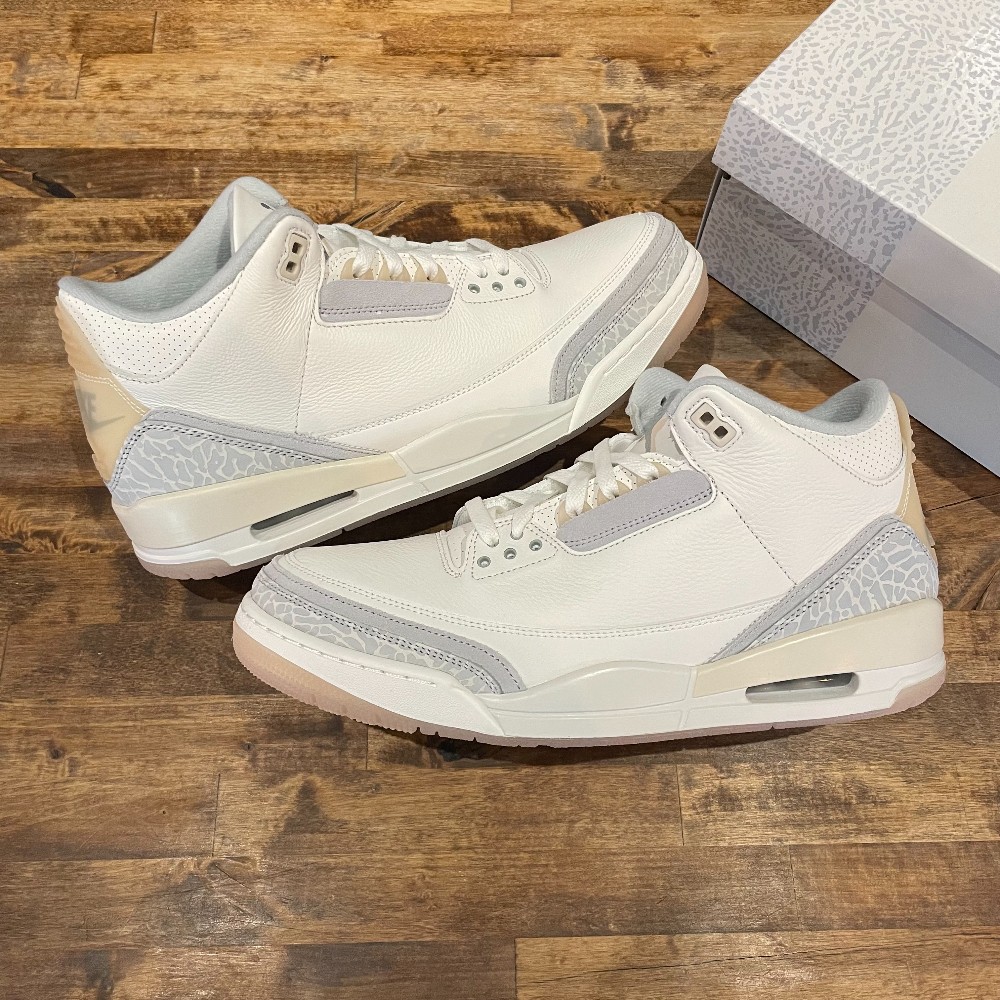 Jordan 3 Retro Craft Ivory - Size 12.5