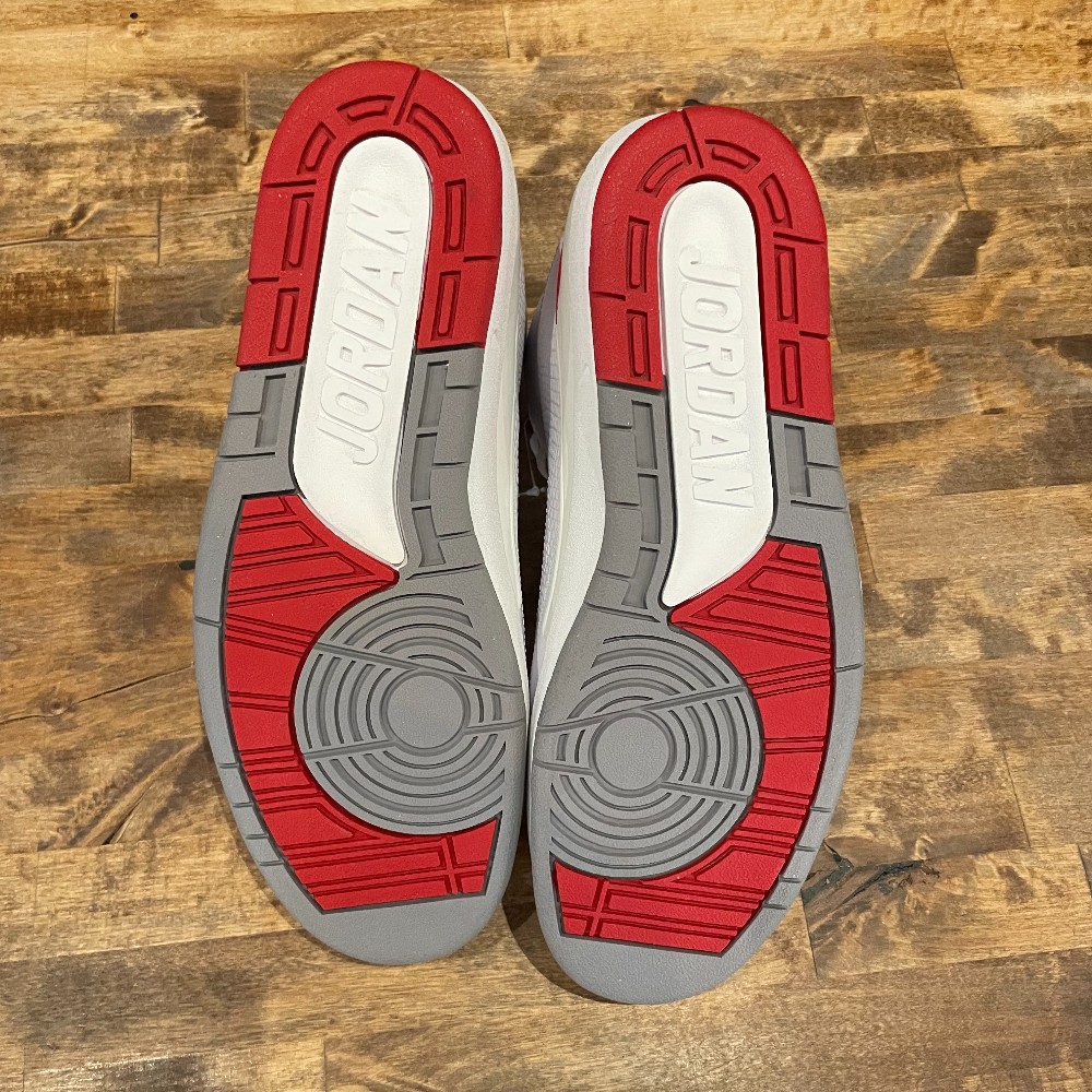 Jordan 2 Retro 2014 Sample White Red (NO BOX) - Size 9