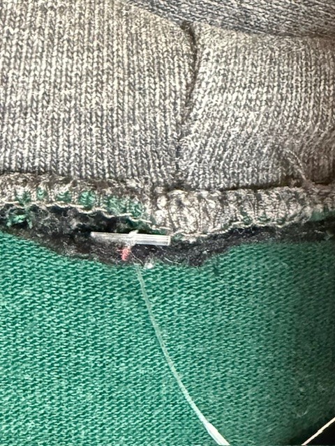 90s Adidas Split Trefoil Hoodie - XL