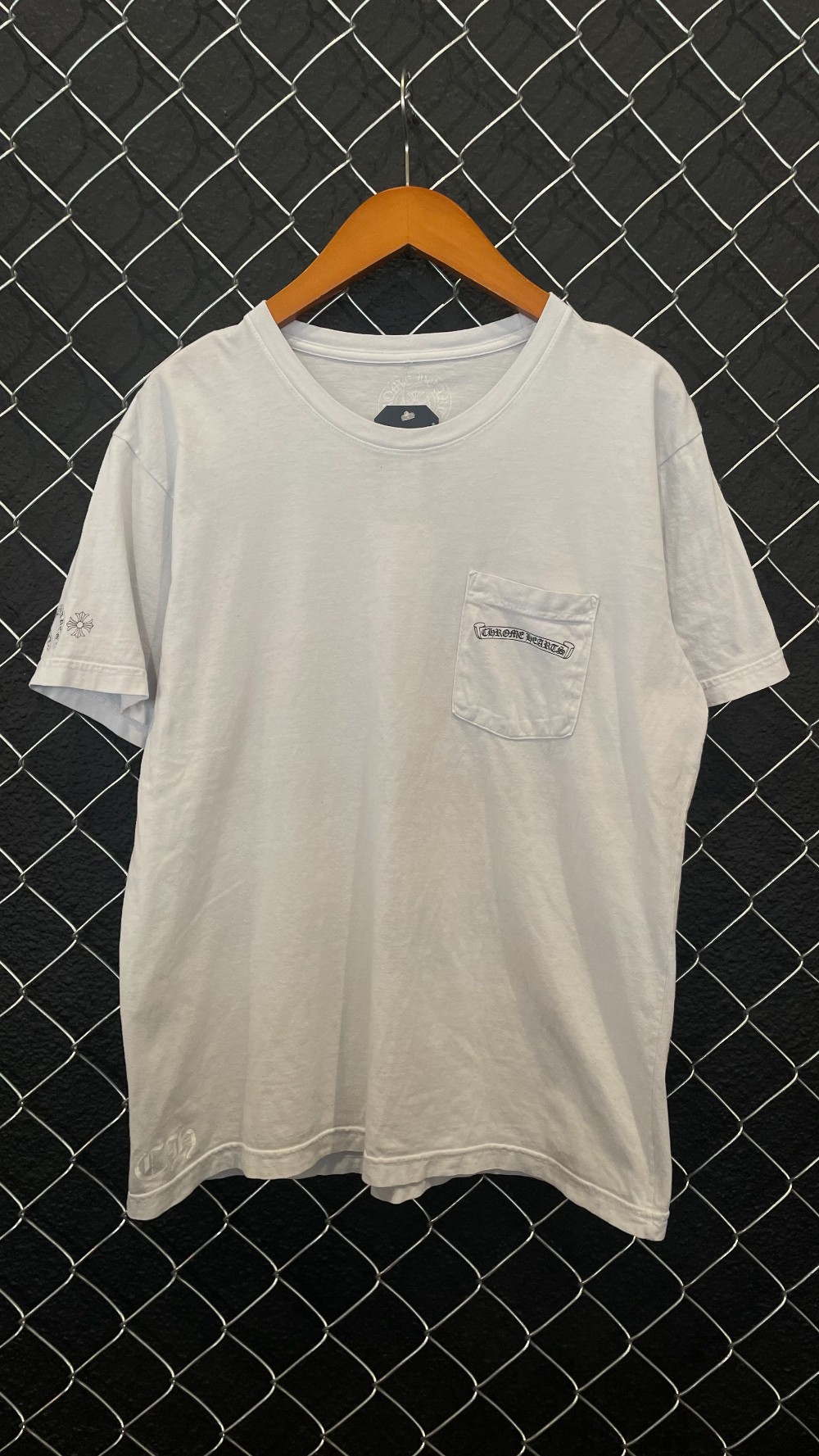 Chrome Hearts Multi Color Cross Pocket Tee - L