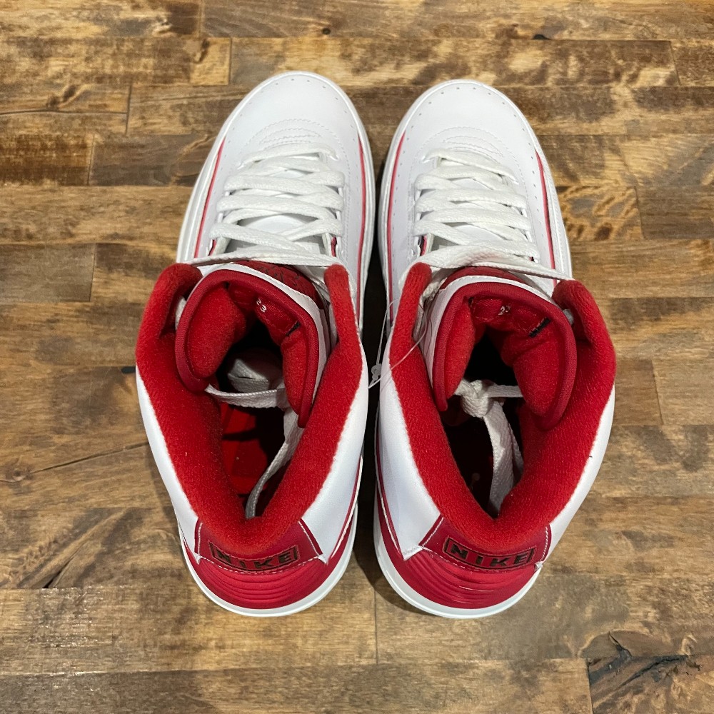 Jordan 2 Retro 2014 Sample White Red (NO BOX) - Size 9