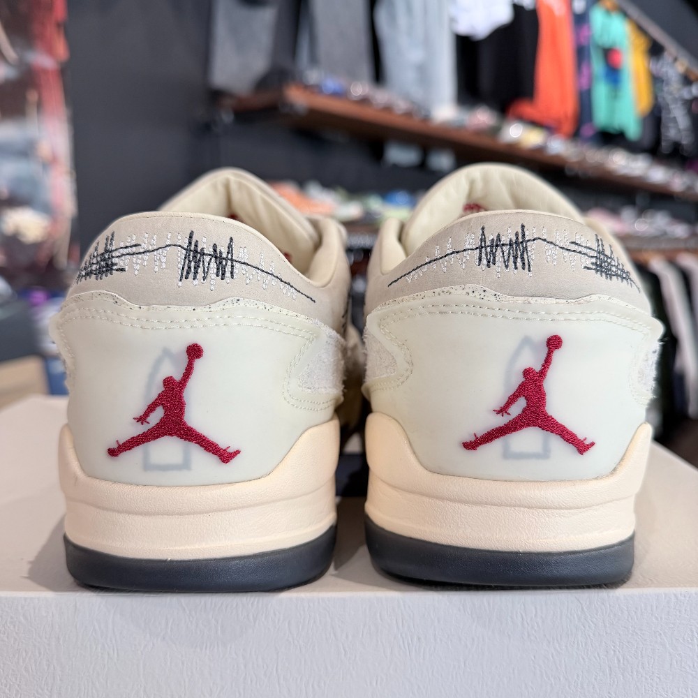 Who Decides War x Jordan Fight Court Coconut - Size 13