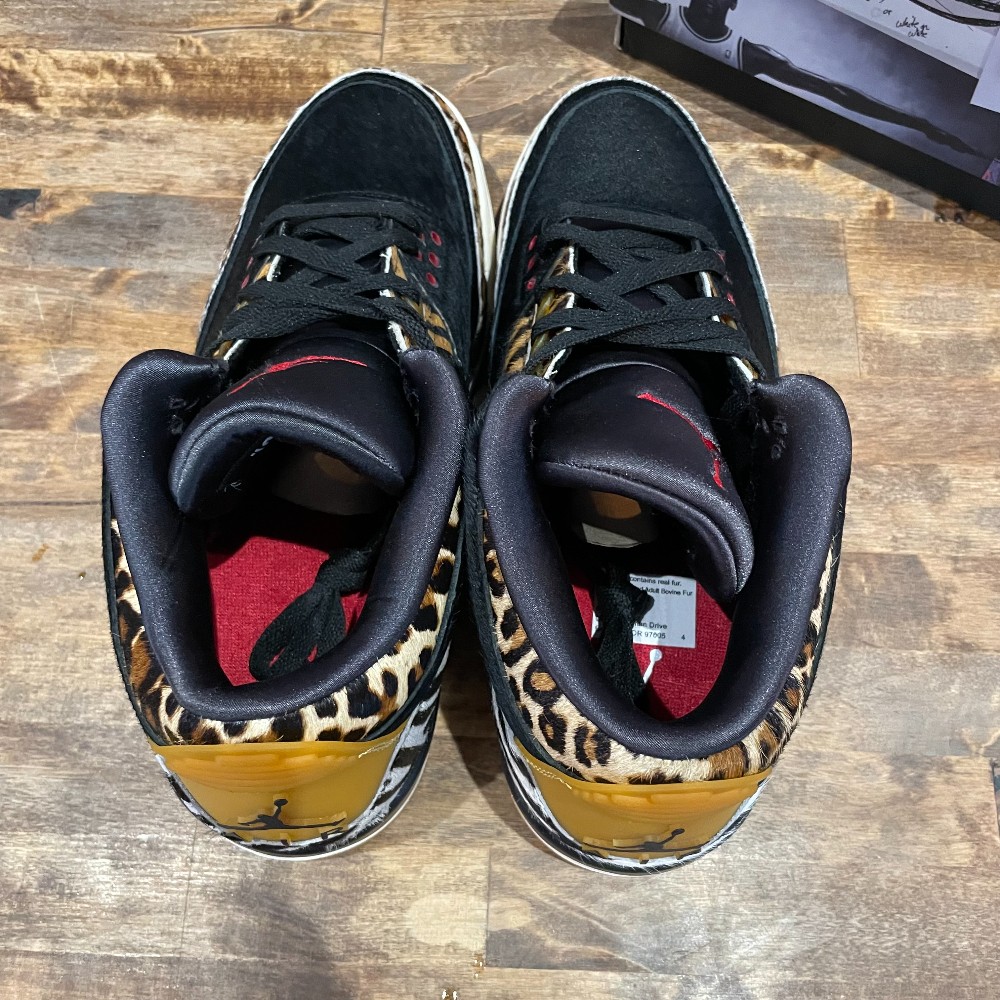 Jordan 3 Retro  Animal Instinct - Size 10
