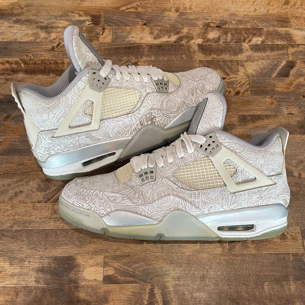 Jordan 4 Retro Laser 40th Anniversary (NO BOX) - Size 10.5