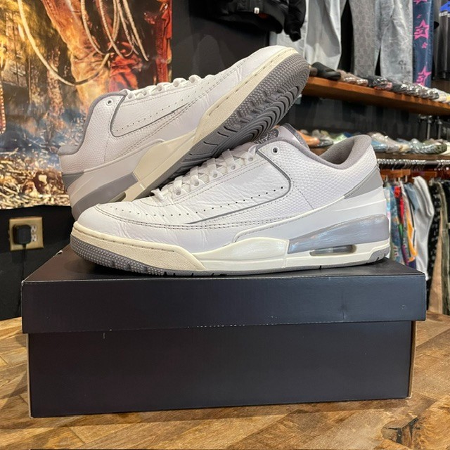 Jordan 2/3 Low White Cement (Replacement Box) - Size 12