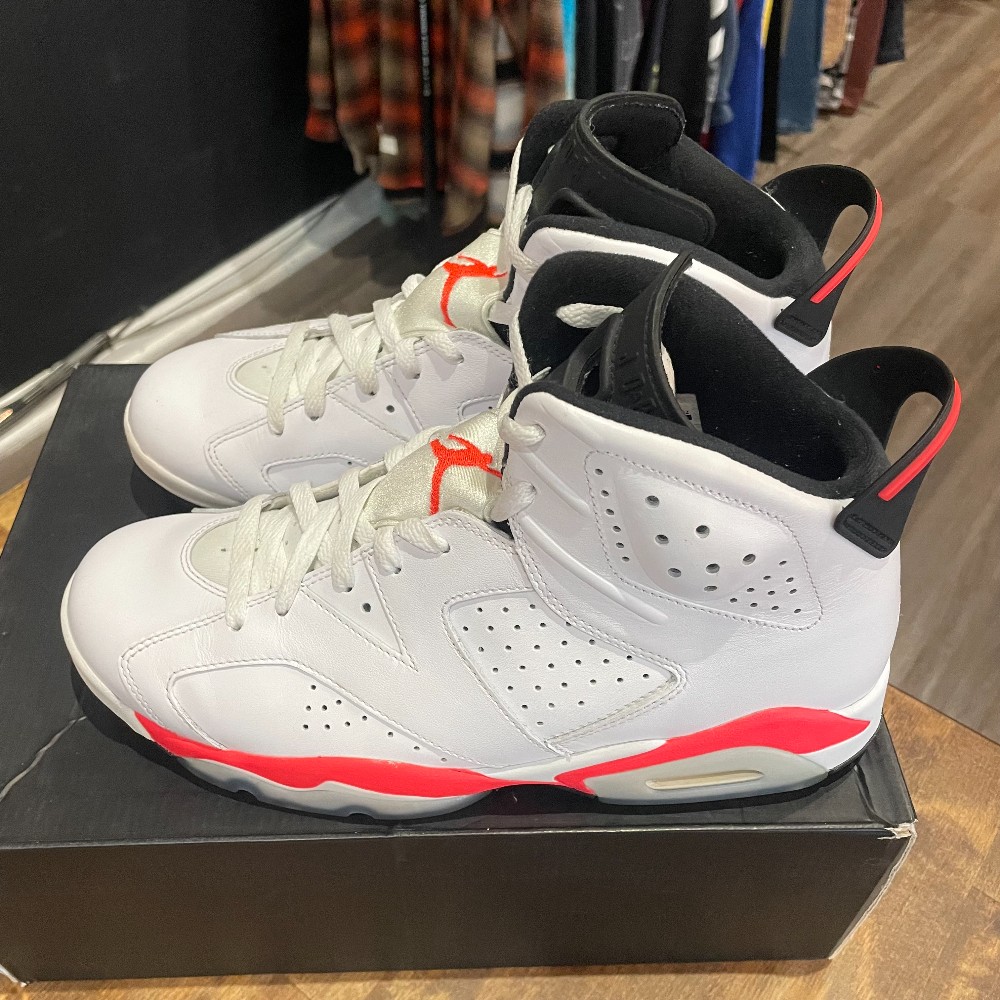 Jordan 6 Retro White Infrared (2014) - Size 10.5