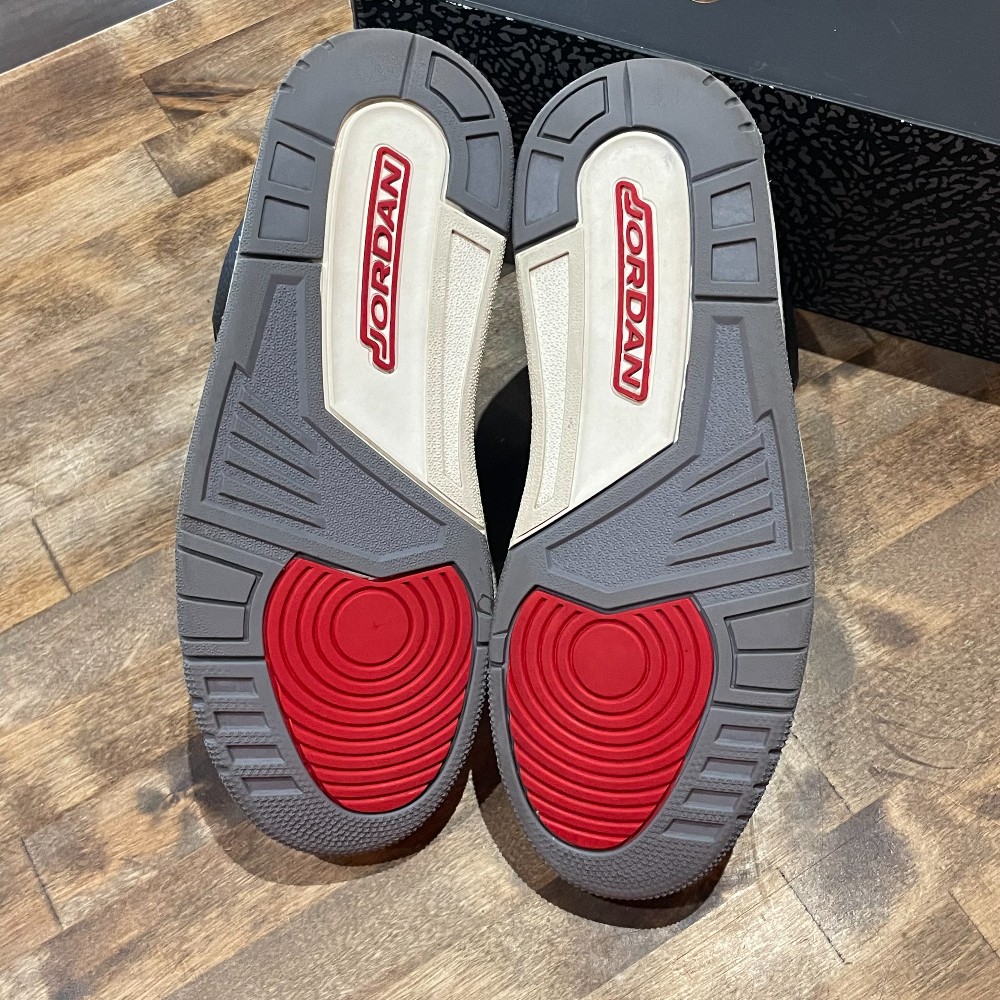 Jordan 3 Retro Black Cement Gold Women's - Size 9.5W