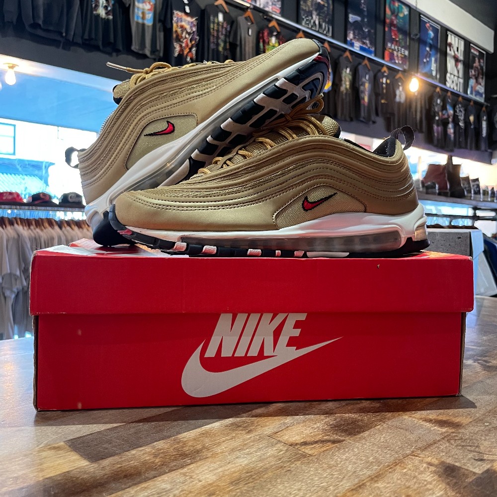Nike Air Max 97 Metallic Gold - Size 10.5