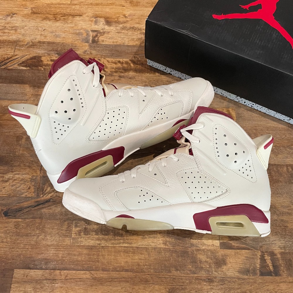Jordan 6 Retro Maroon (2015) - Size 10.5