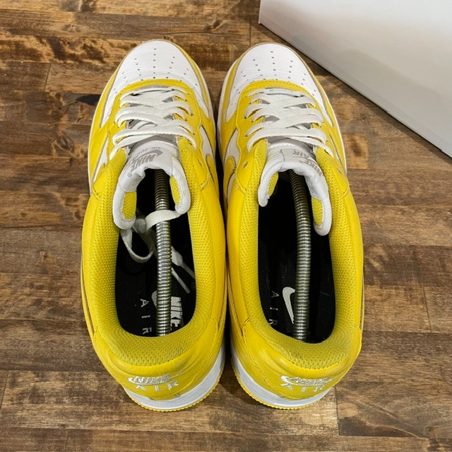 Nike Air Force 1 Low By You White/Yellow - Size 12
