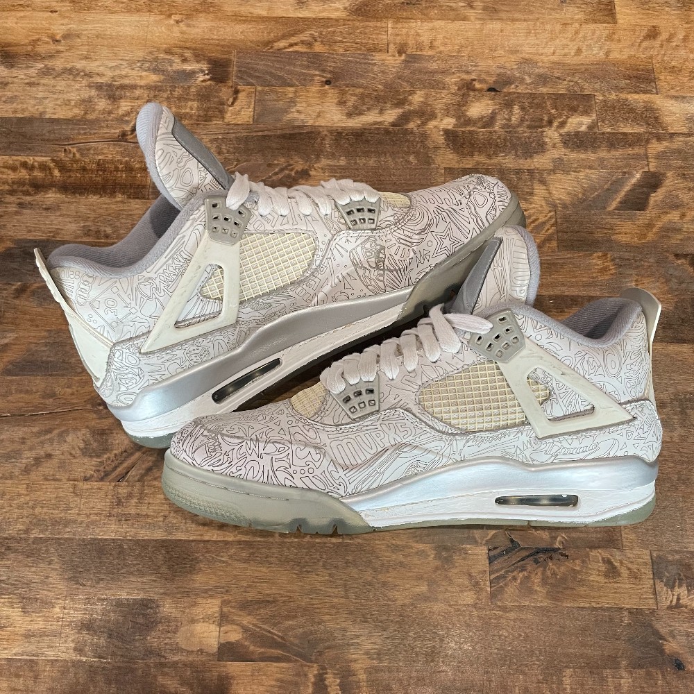 Jordan 4 Retro Laser 40th Anniversary (NO BOX) - Size 10.5