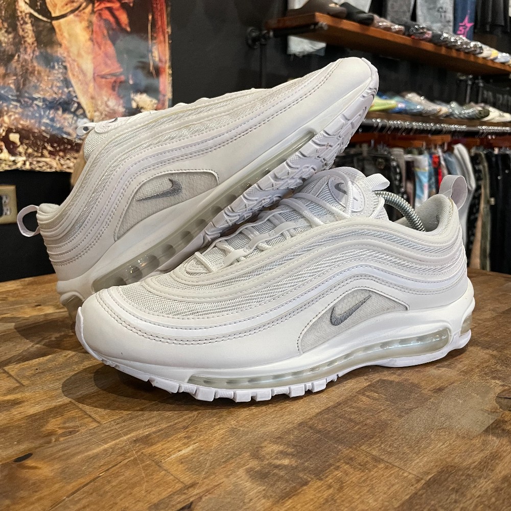 Nike Air Max 97 Triple White Wolf Grey (NO BOX) - Size 10