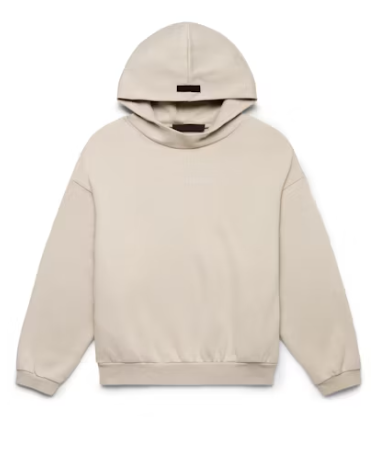 Fear of God Essentials Silver Cloud Hoodie - L