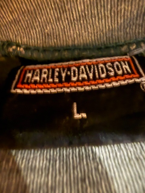 1996 Harley-Davidson American Icon L/S Mockneck Tee - L