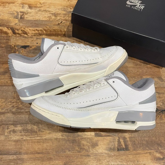 Jordan 2/3 Low White Cement (Replacement Box) - Size 12