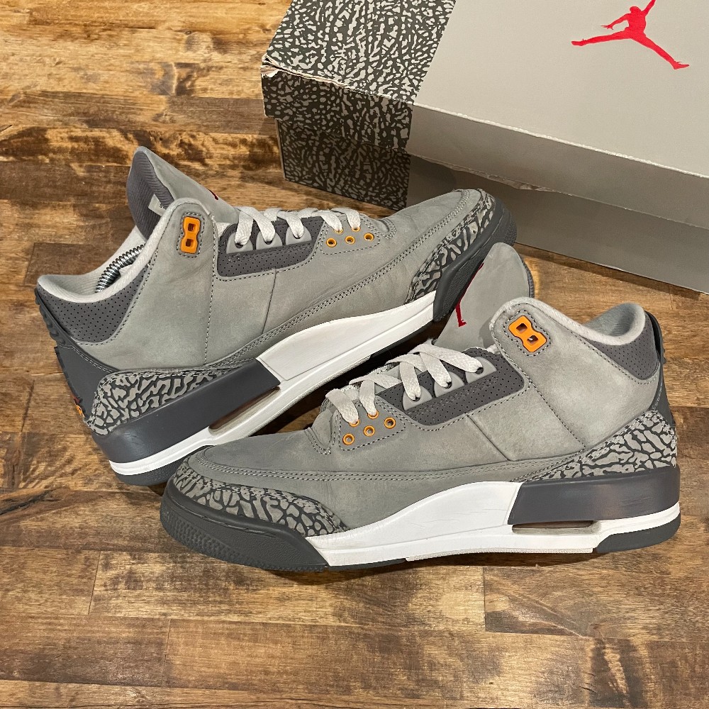 Jordan 3 Cool Grey - 9