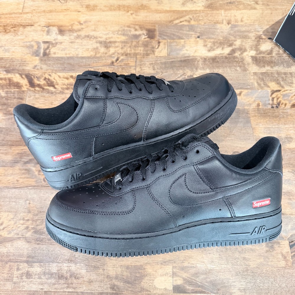 Supreme x Nike Air Force 1 Low Black - Size 13