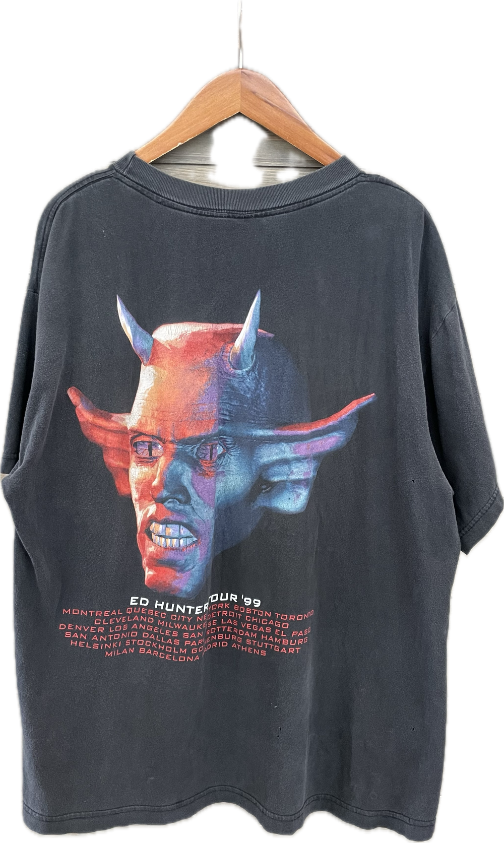 1999 Iron Maiden Ed Hunter Tee -XL