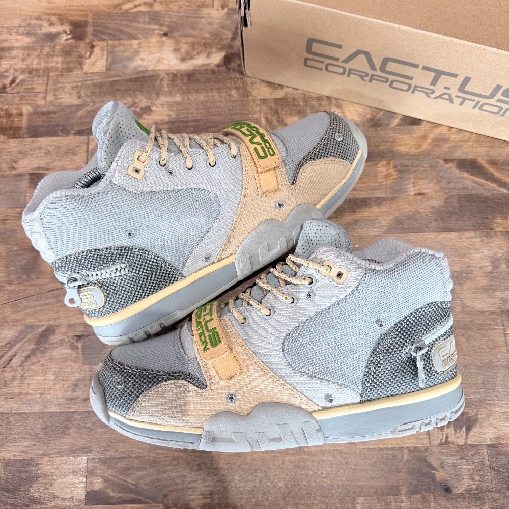 Nike Air Trainer 1 Travis Scott Grey Haze - Size 8.5