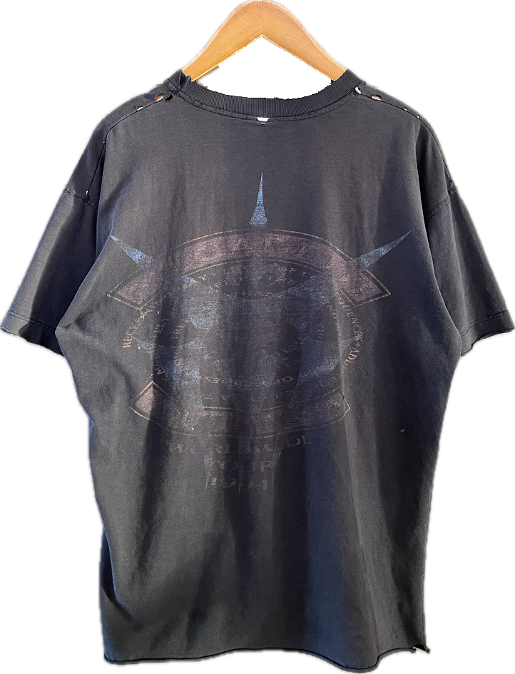 1994 Megadeath Youthanasia Tour Tee Black - XL