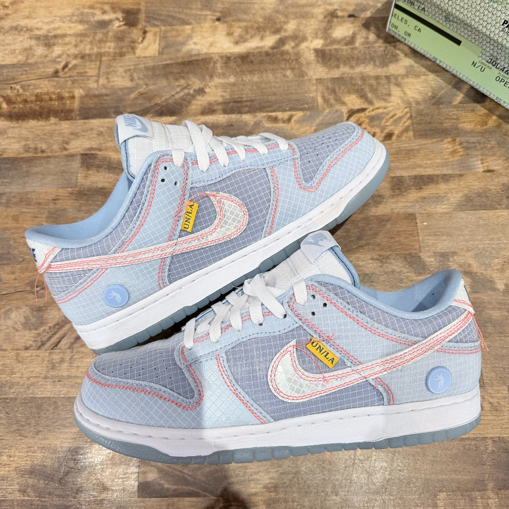 Union x Nike Dunk Low Passport Pack Argon- Size 7.5