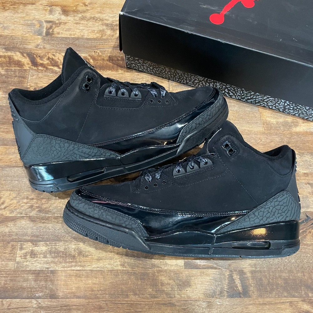 Jordan 3 Retro Black Cat - Size 12