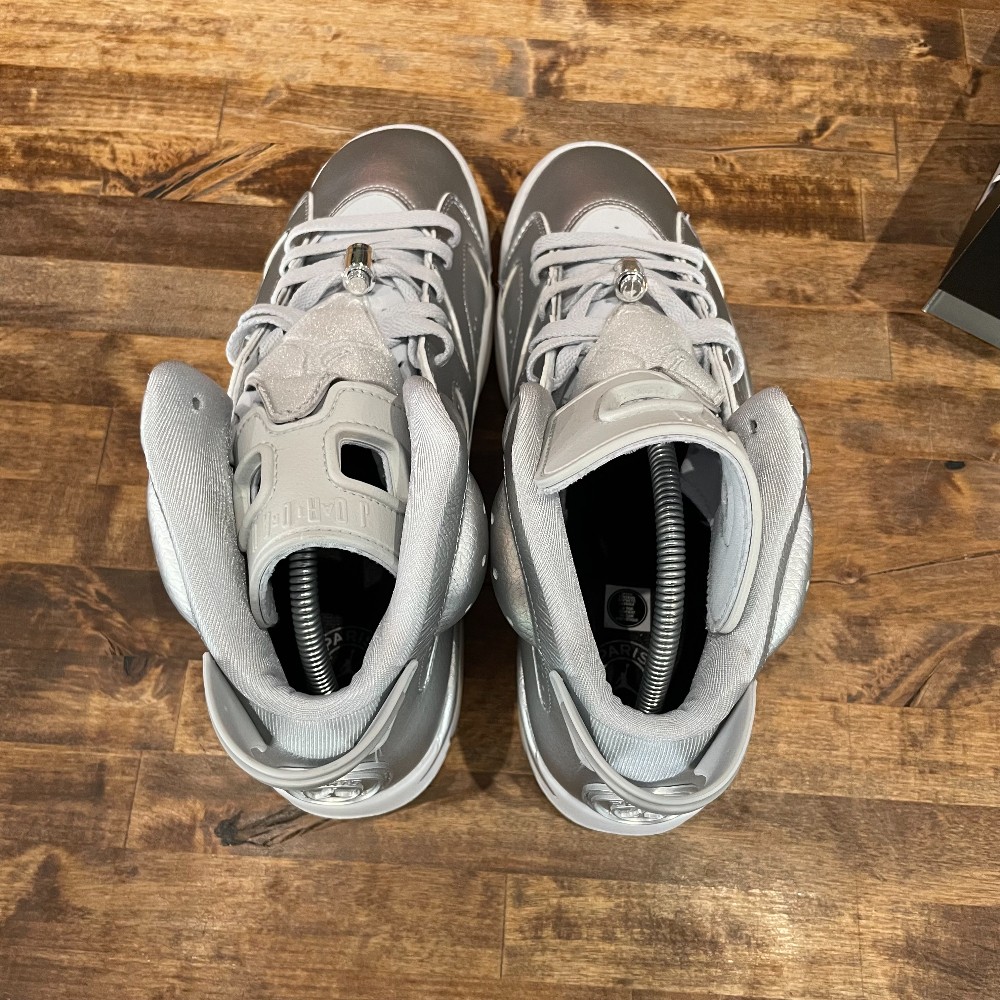 Jordan 6 Retro PSG Silver - Size 10