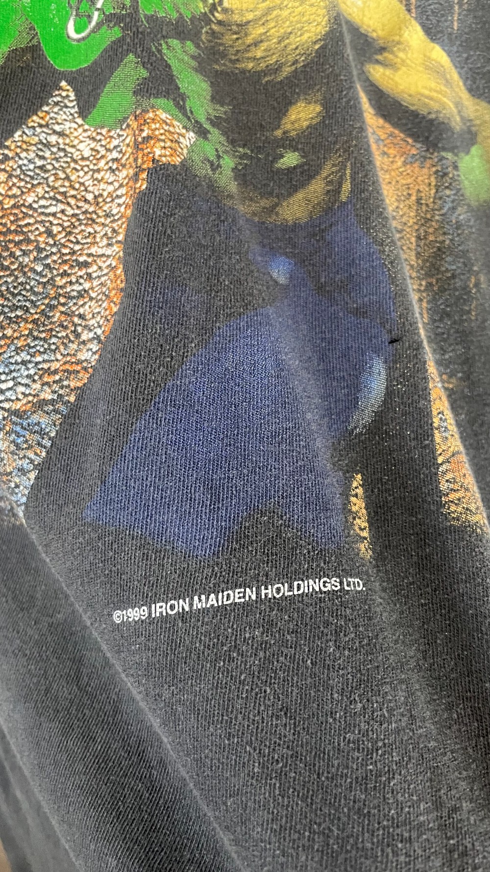 1999 Iron Maiden Ed Hunter Tee -XL