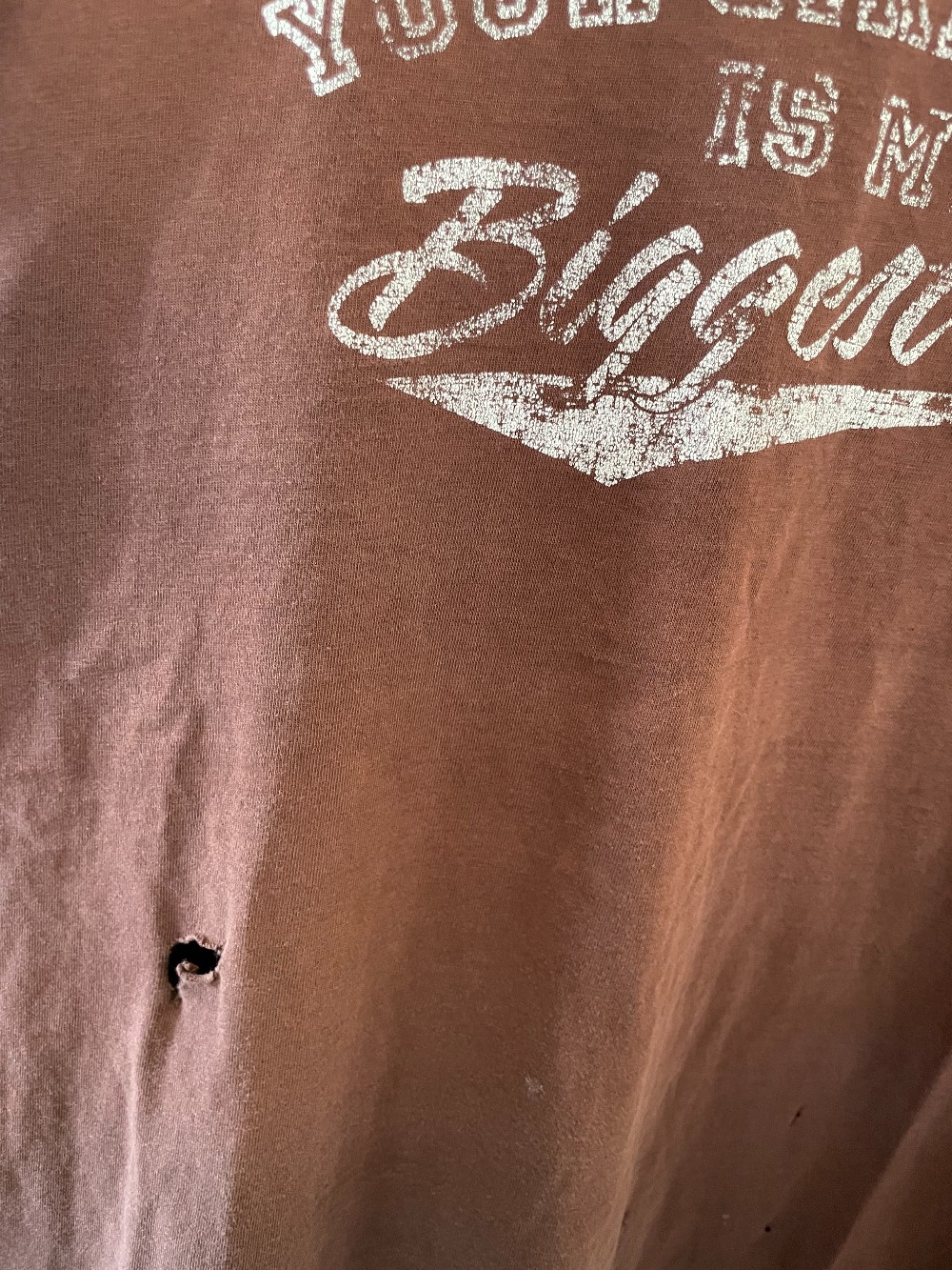 Y2K Your GF Biggest Fan Tee - L