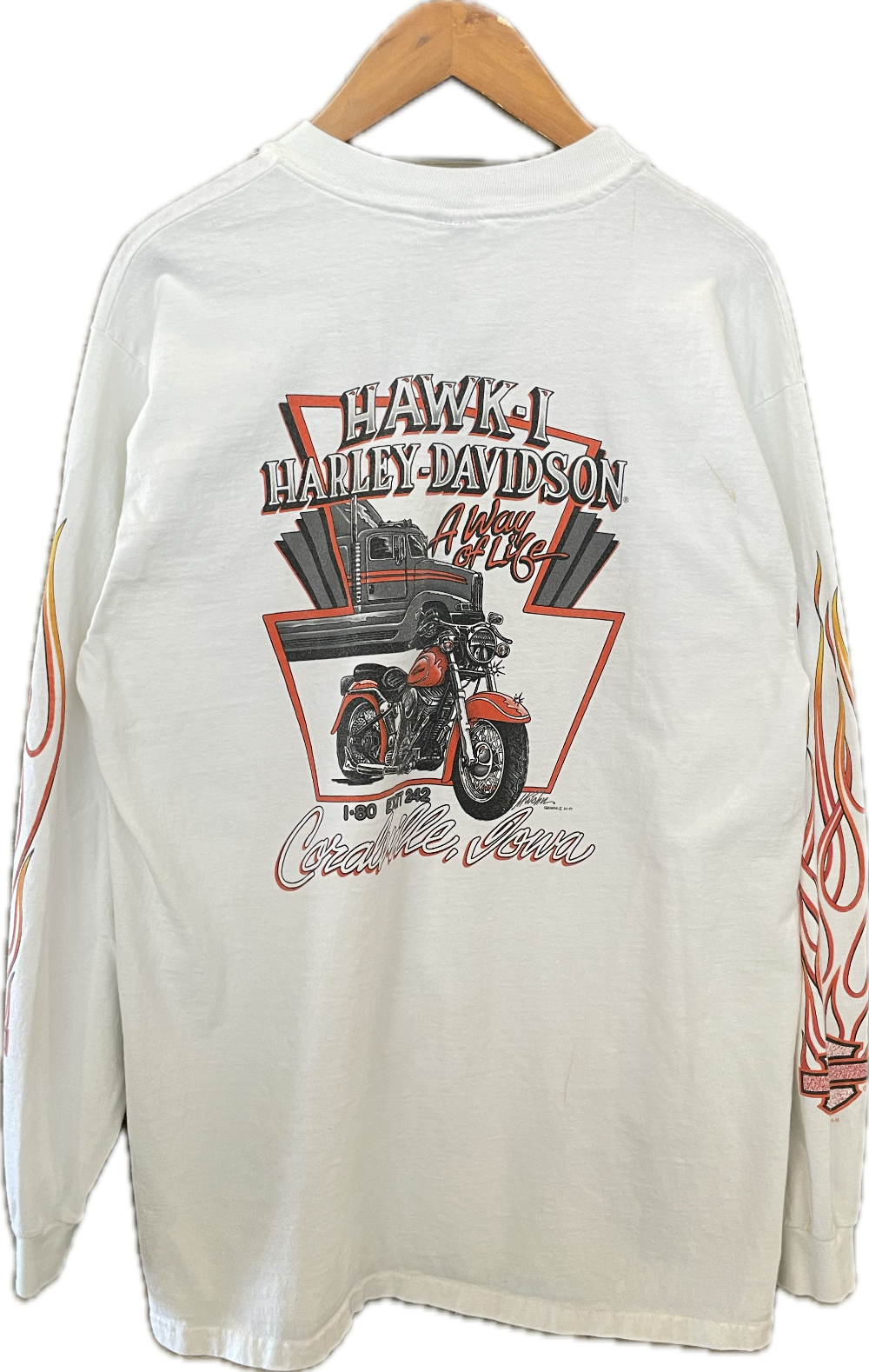 1999 Harley-Davidson Coralville, IA L/S Tee - L