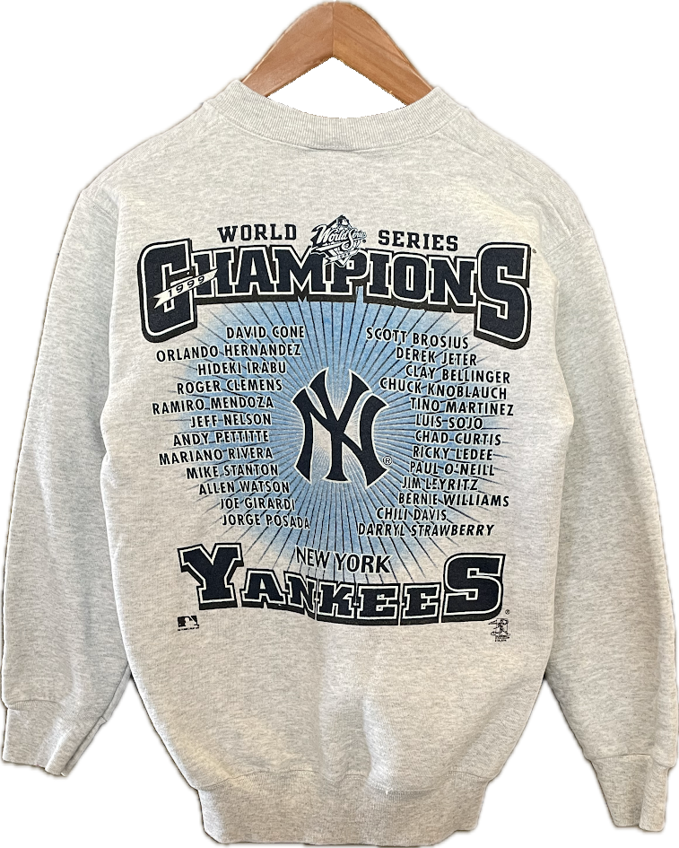 1999 New York Yankees World Series Champions Crewneck - Youth L