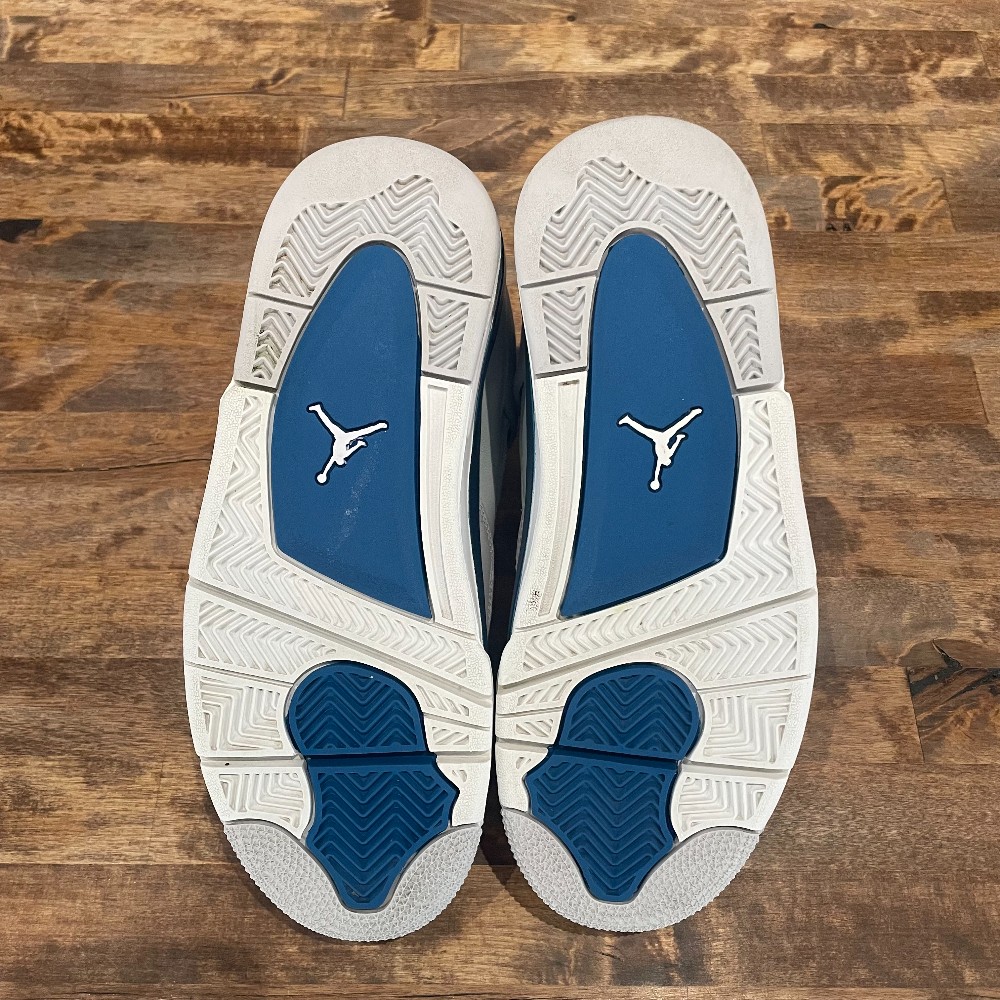 Jordan 4 Retro Military Blue - Size 5Y