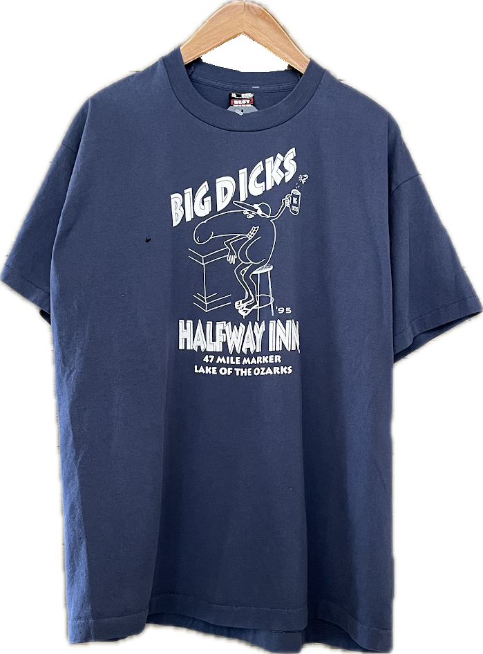 1995 Big Dick's Halfway Inn Tee - XL
