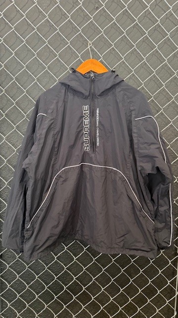 FW22 Supreme Paneled Half Zip Pullover - L