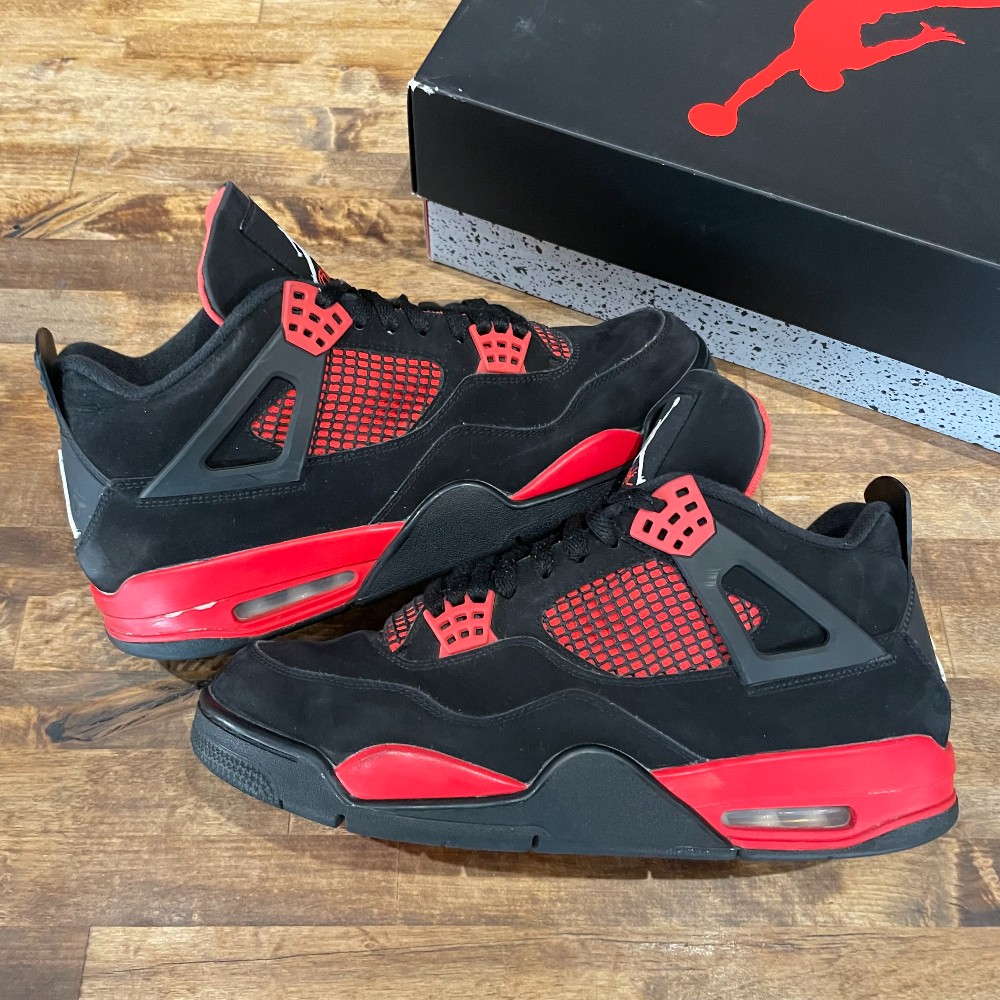 Jordan 4 Retro Red Thunder - Size 12
