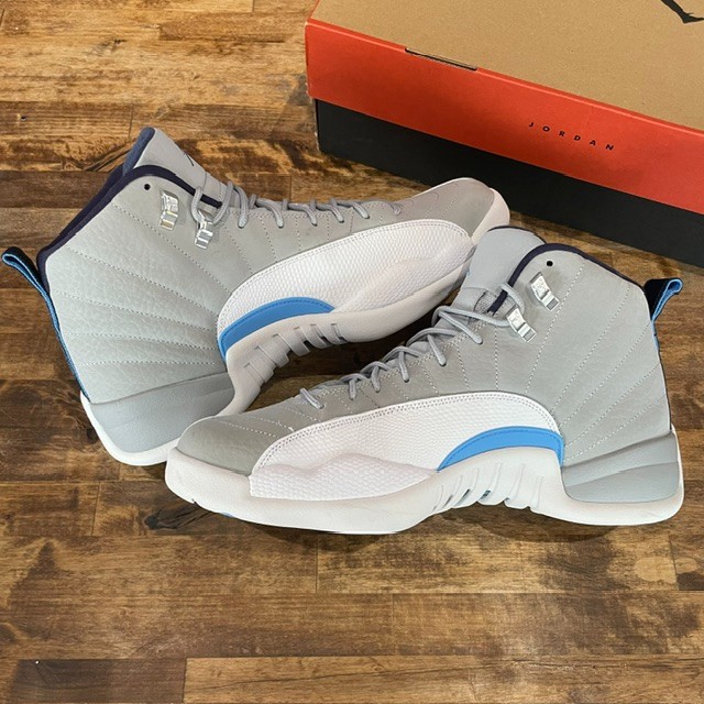 Jordan 12 Grey University Blue - Size 11