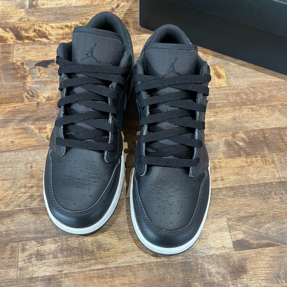 Jordan 1 Low (GS) Black Elephant - Size 6.5Y