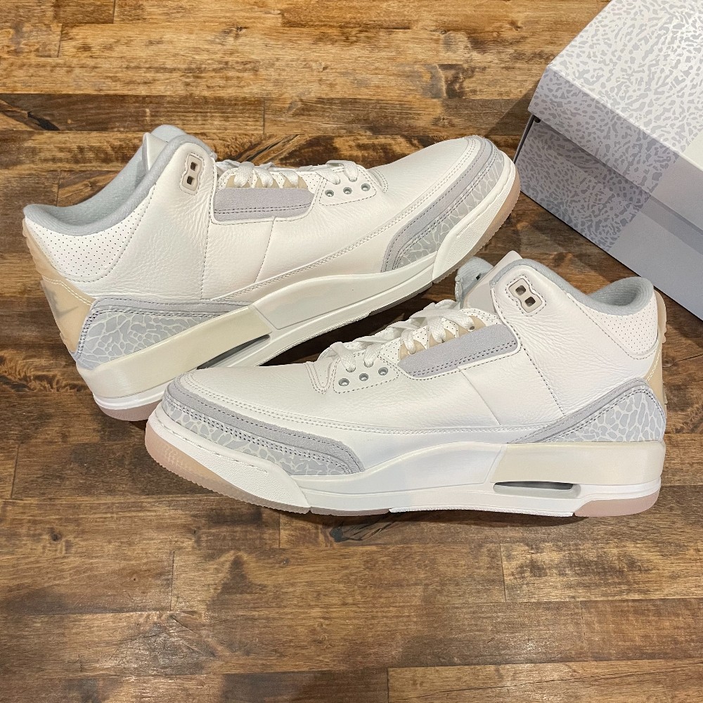 Jordan 3 Retro Craft Ivory - Size 12.5