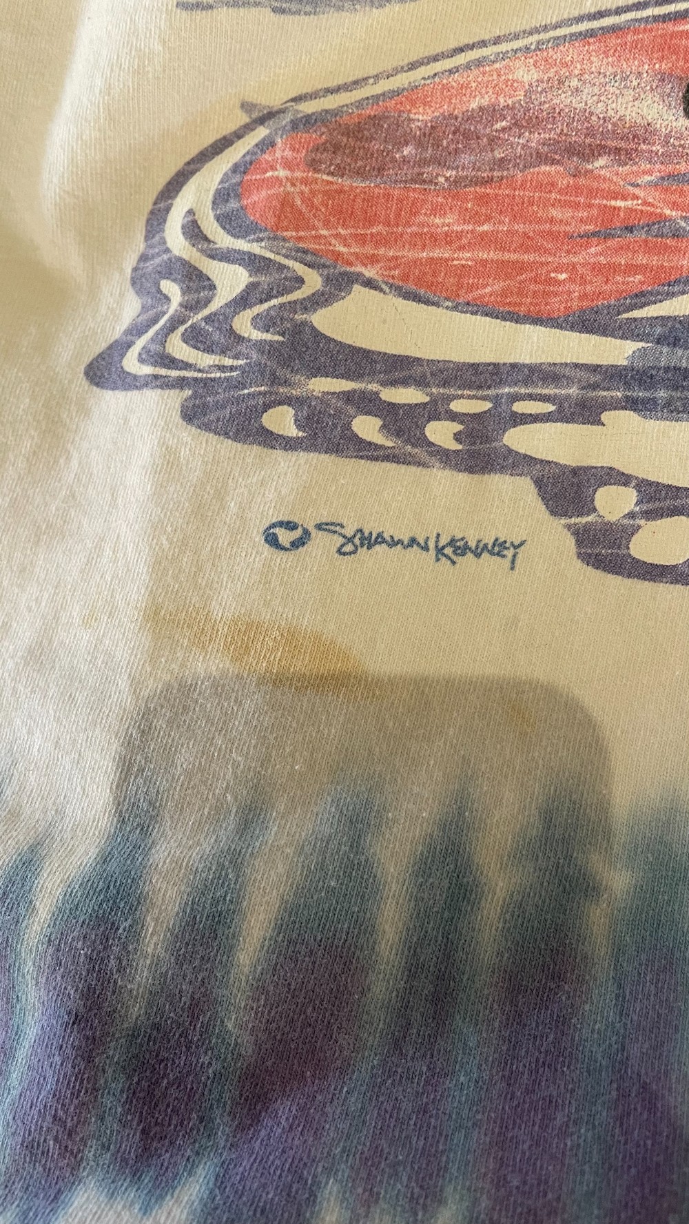 1994 Grateful Dead Face Off Tee - L