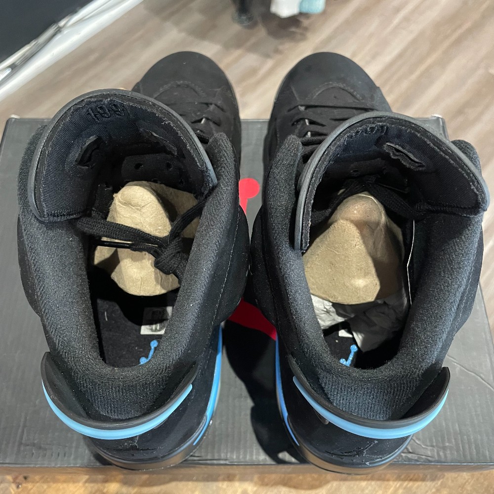 Jordan 6 Retro UNC Black - Size 11
