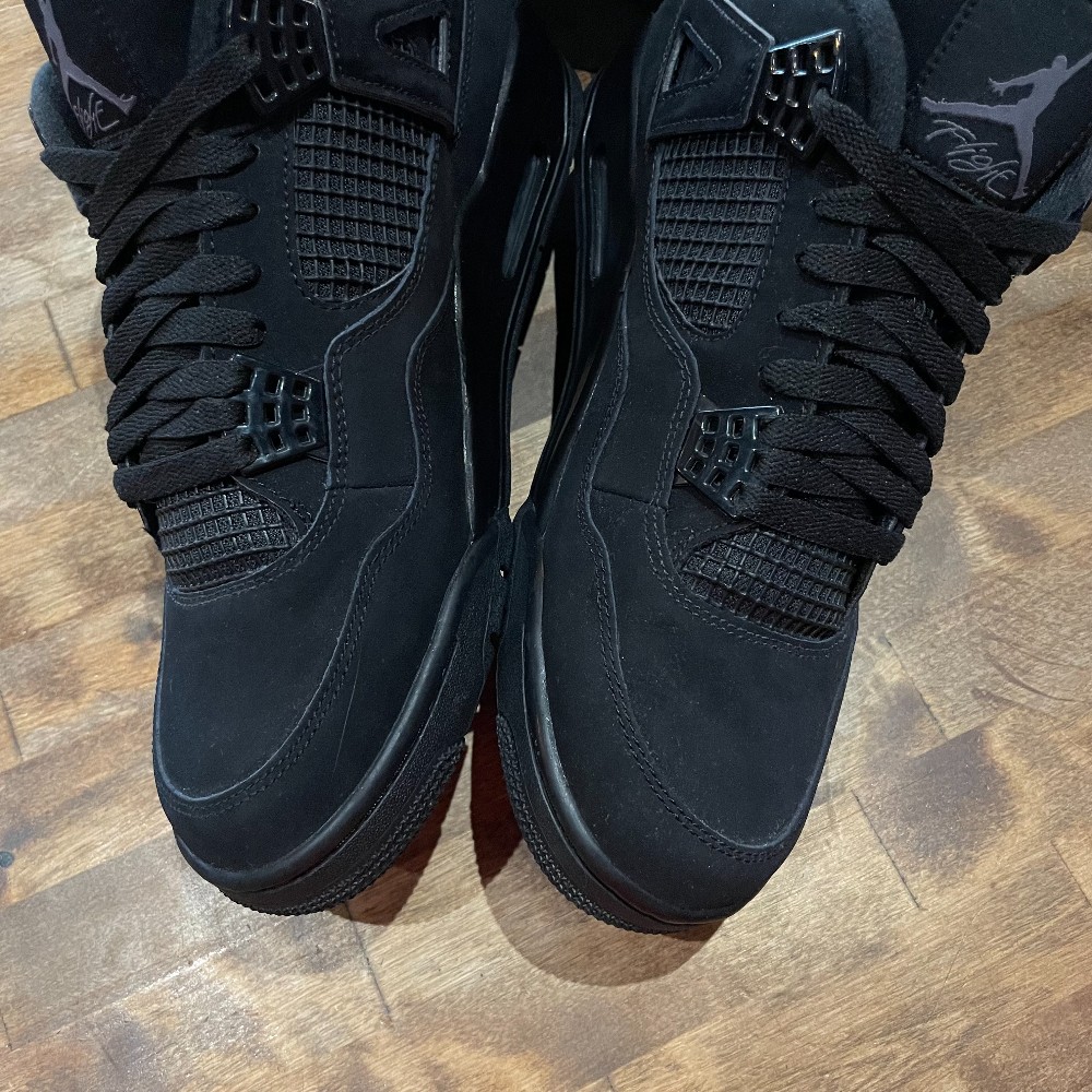 Jordan 4 Retro Black Cat (2020) - Size 10.5