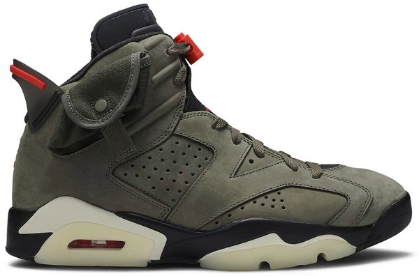 Jordan 6 Retro Travis Scott Olive - Size 12
